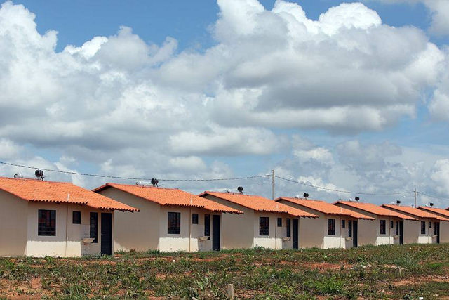 Unidades habitacionais do MCMV (Foto: Bruno Peres/Ministério das Cidades)