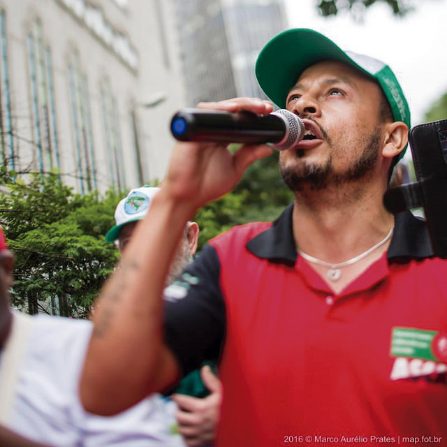 "A reciclagem não foi inventada por nós, mas para ganhar dinheiro” (Foto: Marco Aurelio Prates)