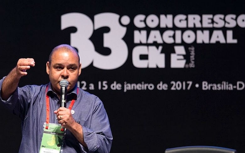 Presidente da CUT, Vagner Freitas, convoca a classe trabalhadora a enfrentar as retiradas de direitos que o governo ilegítimo de Temer está tentando impor, com apoio do Congresso (Foto: Lula Marques/Agência PT)